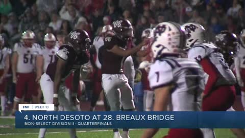 FNF 22 Quarterfinals North Desoto vs Breaux Bridge