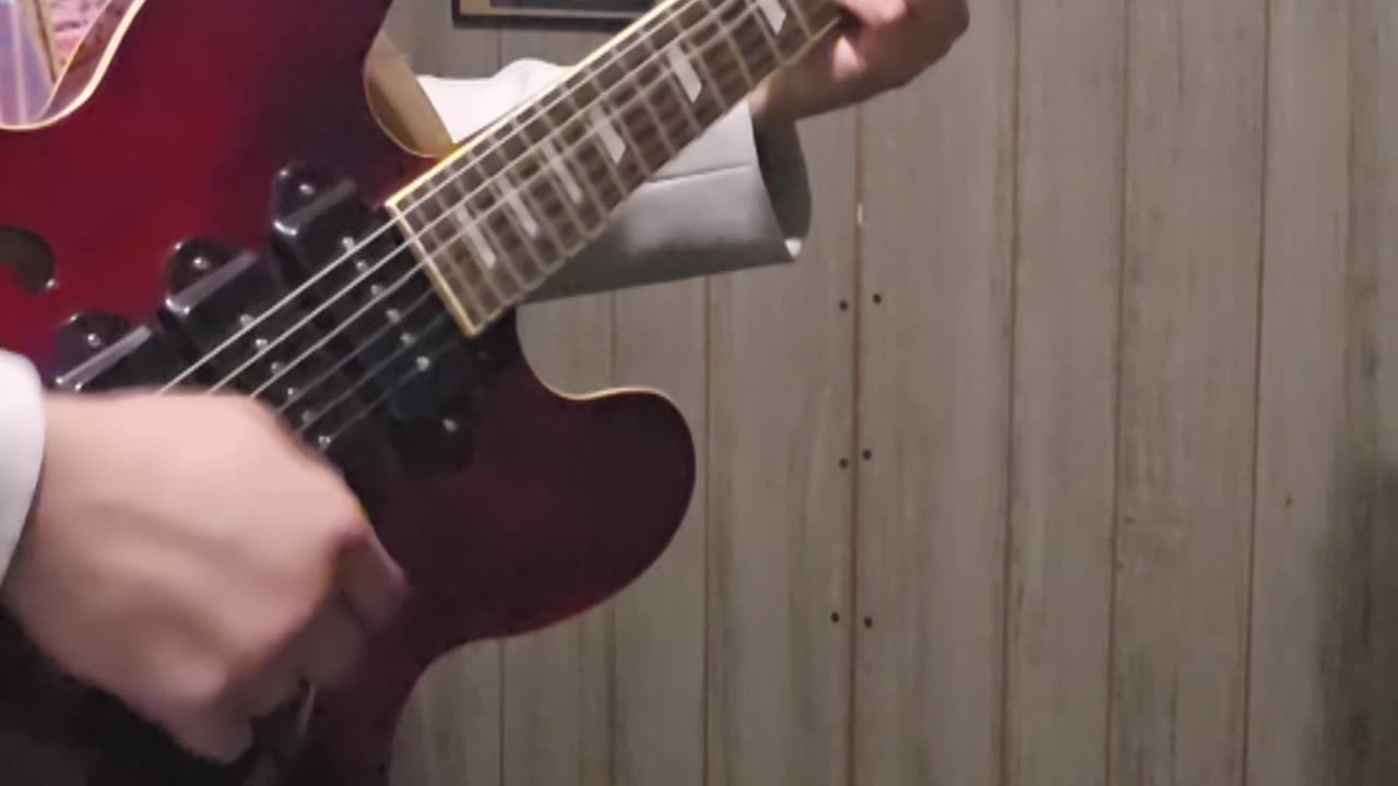 Epiphone p93 sound check.