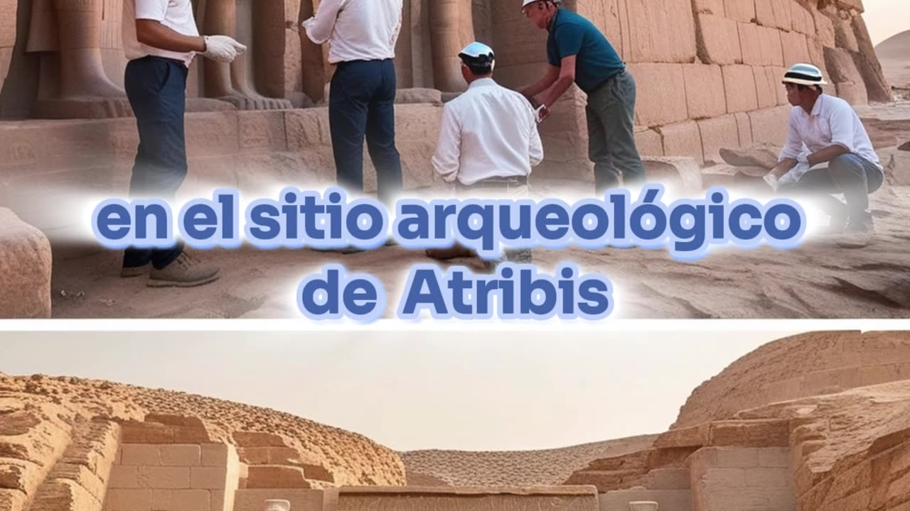 En Egipto, hallan un templo de 2100 años de antigüedad en un acantilado.