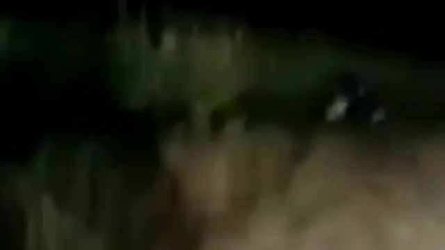 A ghost caught on the driver's camera