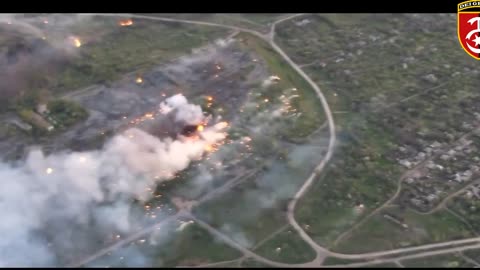 Russian Supply Point Destroyed By Ukrainian Artillery