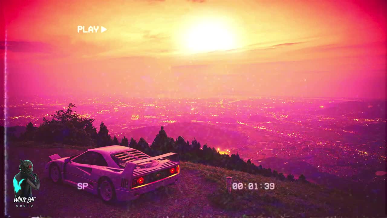 RANDOM_ASMR - 2 Hour Synthwave MIX - L.A. Sunset