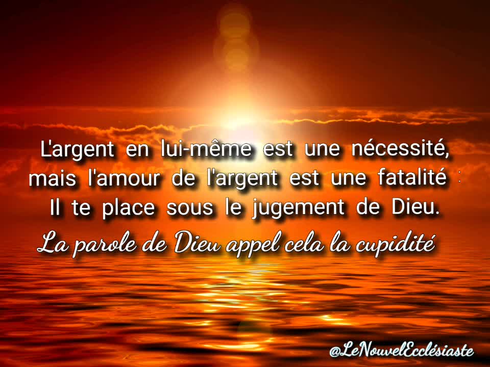 Enseignement biblique | Messages | Exhortations | Pensée Biblique