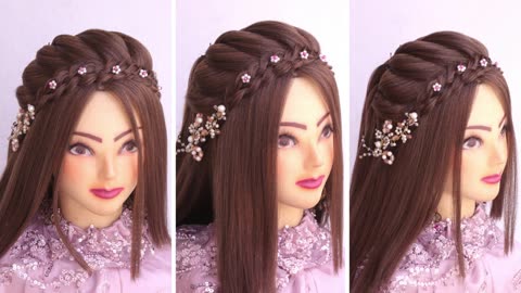 open hairstyle wedding hairstyle mp4.