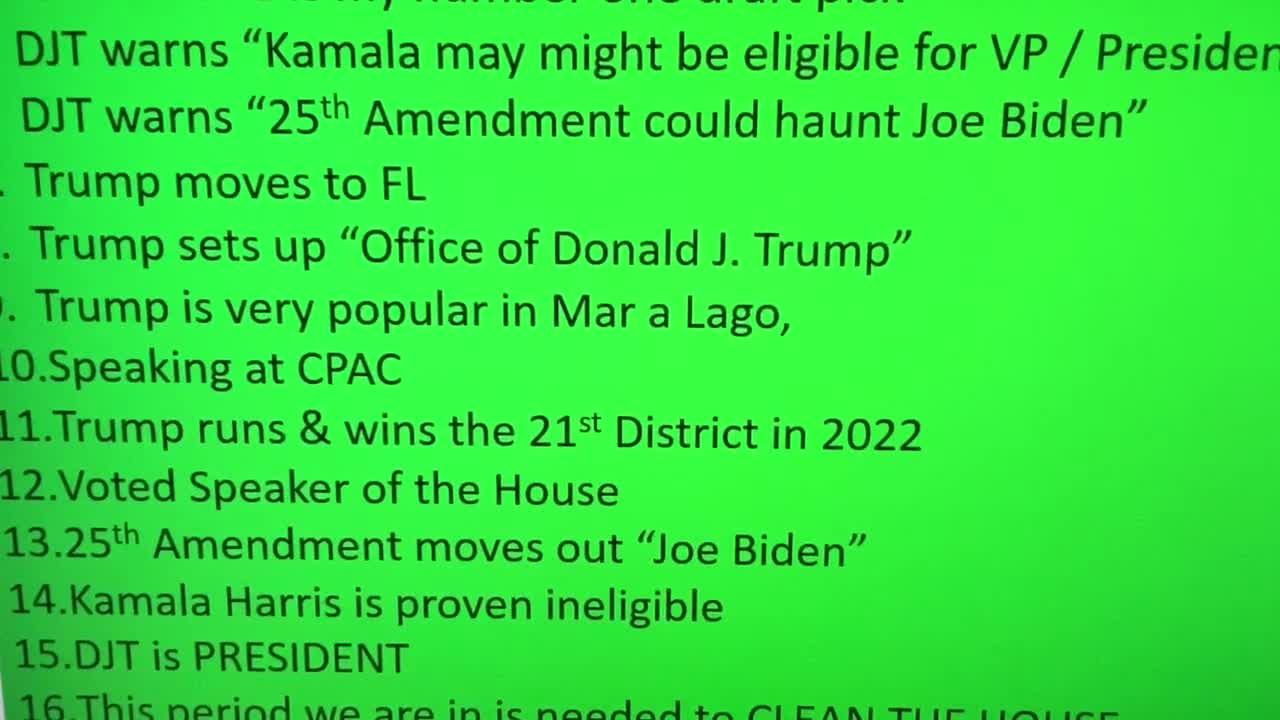 StormyPatriotJoe ⭐️⭐️⭐️ Theory on a possible path for DJT to publicly return.