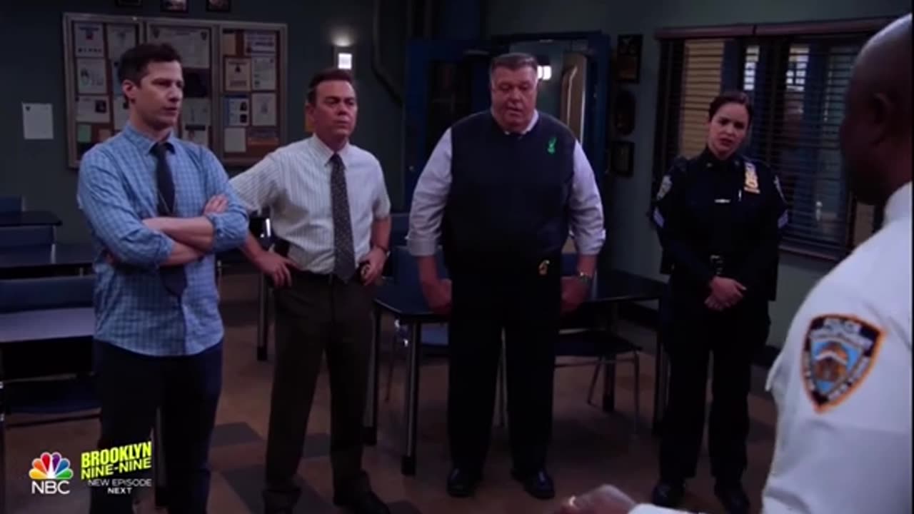 All The 99 Officers Walk-Out | Brooklyn 99 Season 8 Episode 3