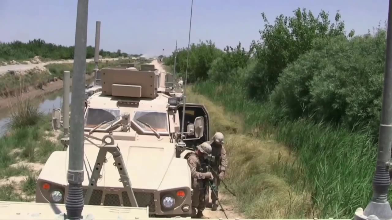 Uniters States Marines detonate an IED in Afghanistan, 2010