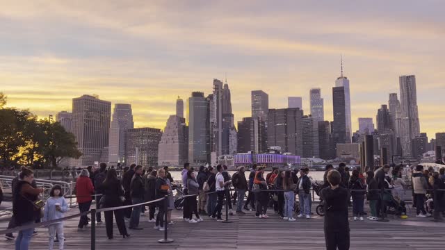 The beautiful overview of Manhattan