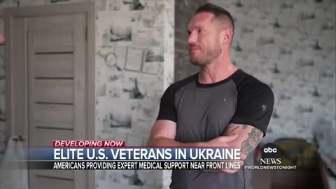 ELITE U.S. VETERANS IN UKRAINEAMERICANS PROVIDING EXPERT MEDICAL SUPPORT NEAR FRONT LINES