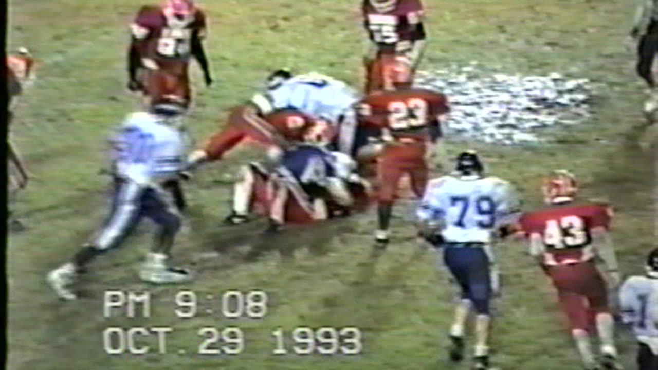 1993 Hall High Warriors Football Highlights