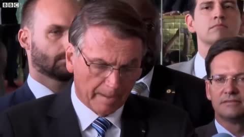 5Bolsonaro faz 1º pronunciamento após resultado da eleição