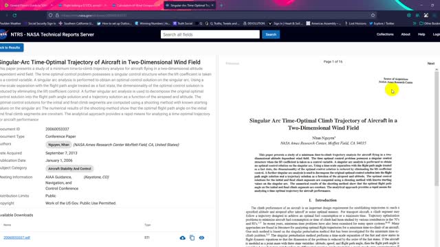 NTRS - NASA Technical Reports Server 1st Document