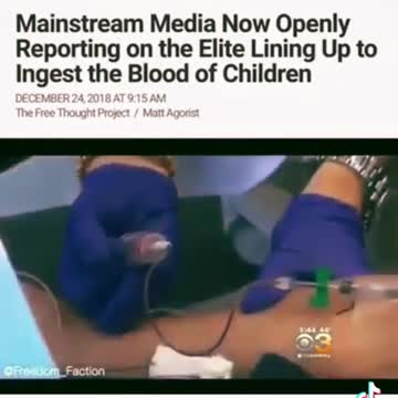 Fountain of Youth- Young blood transfusions making you younger