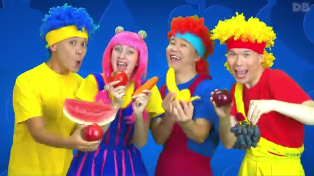 Yummy Fruits & Vegetables | D Billions Kids Songs