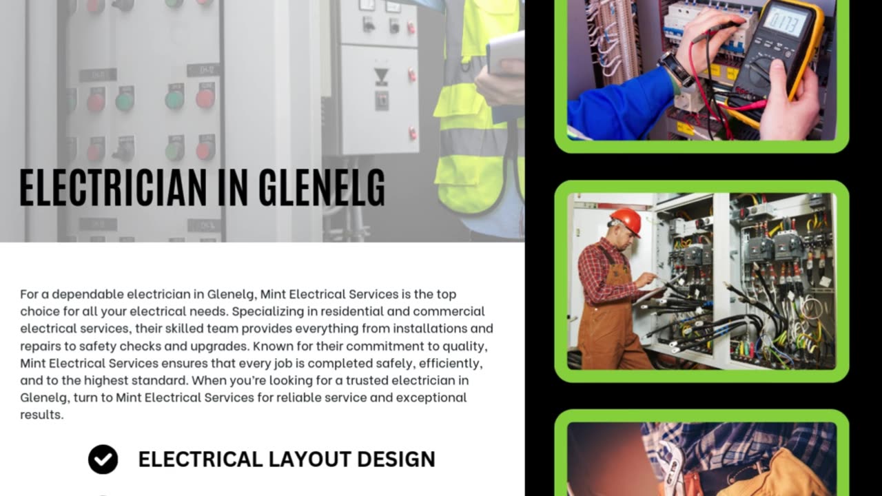 Fast and Reliable Electrician in Glenelg for Every Project