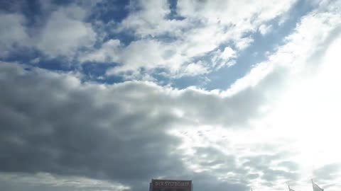 Himmel auf Sylt am 9.10.2024 um 15:51 Uhr