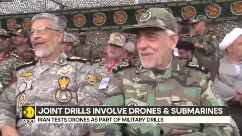 Iran: Tests drones as part of military drills, conducts wargames near strategic strait of Hormuz