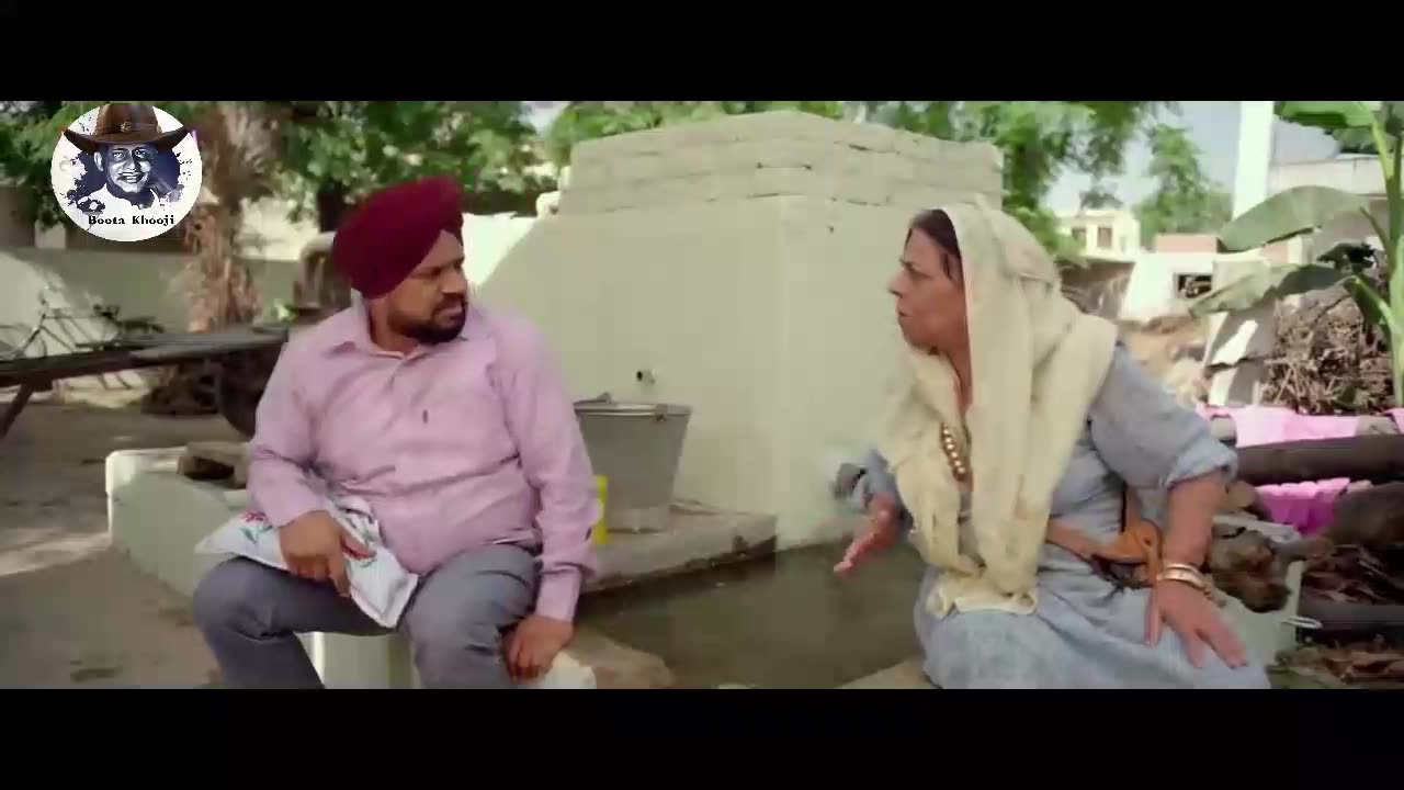 Punjabi movie "Nikka zaildar" funny short clip