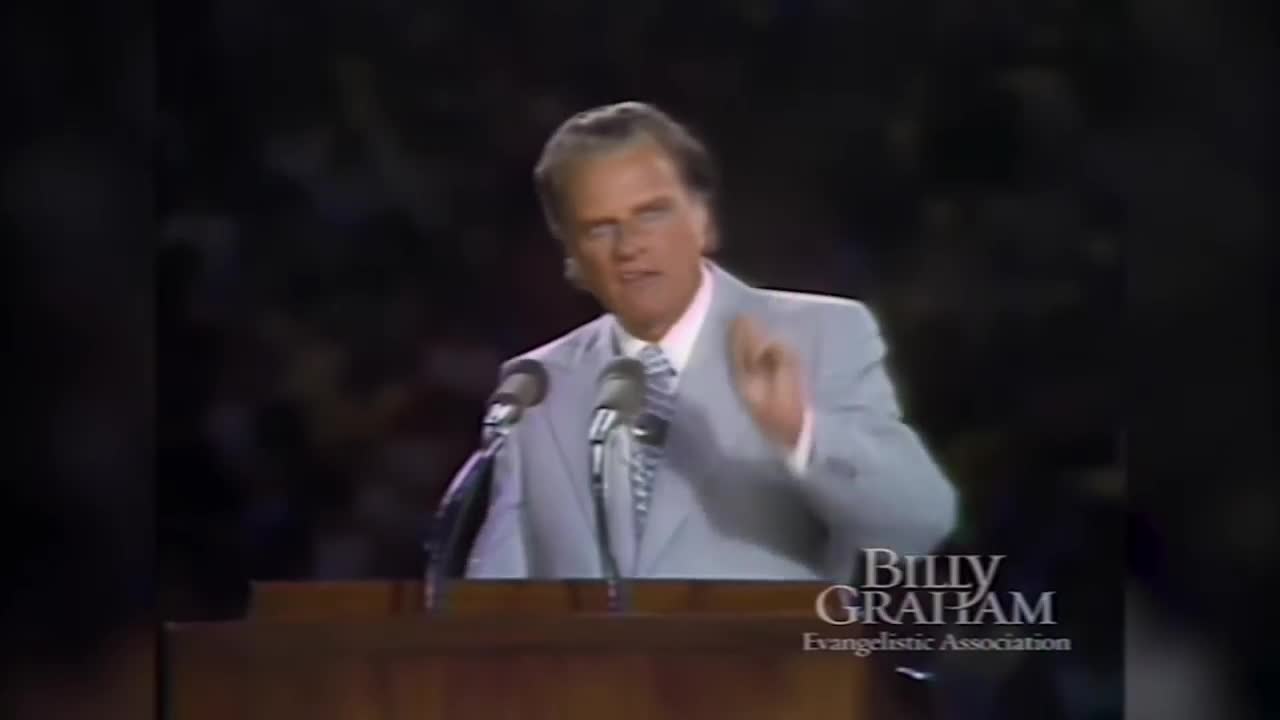 Spiritual Warfare - Billy Graham Crusade Phoenix AZ 1974 - Put on The Whole Armour Of God