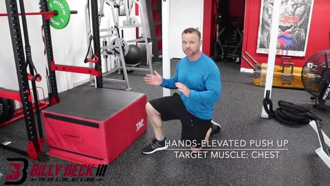 Hands-Elevated Push Up