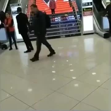 Swastika in Ukraine Shopping center