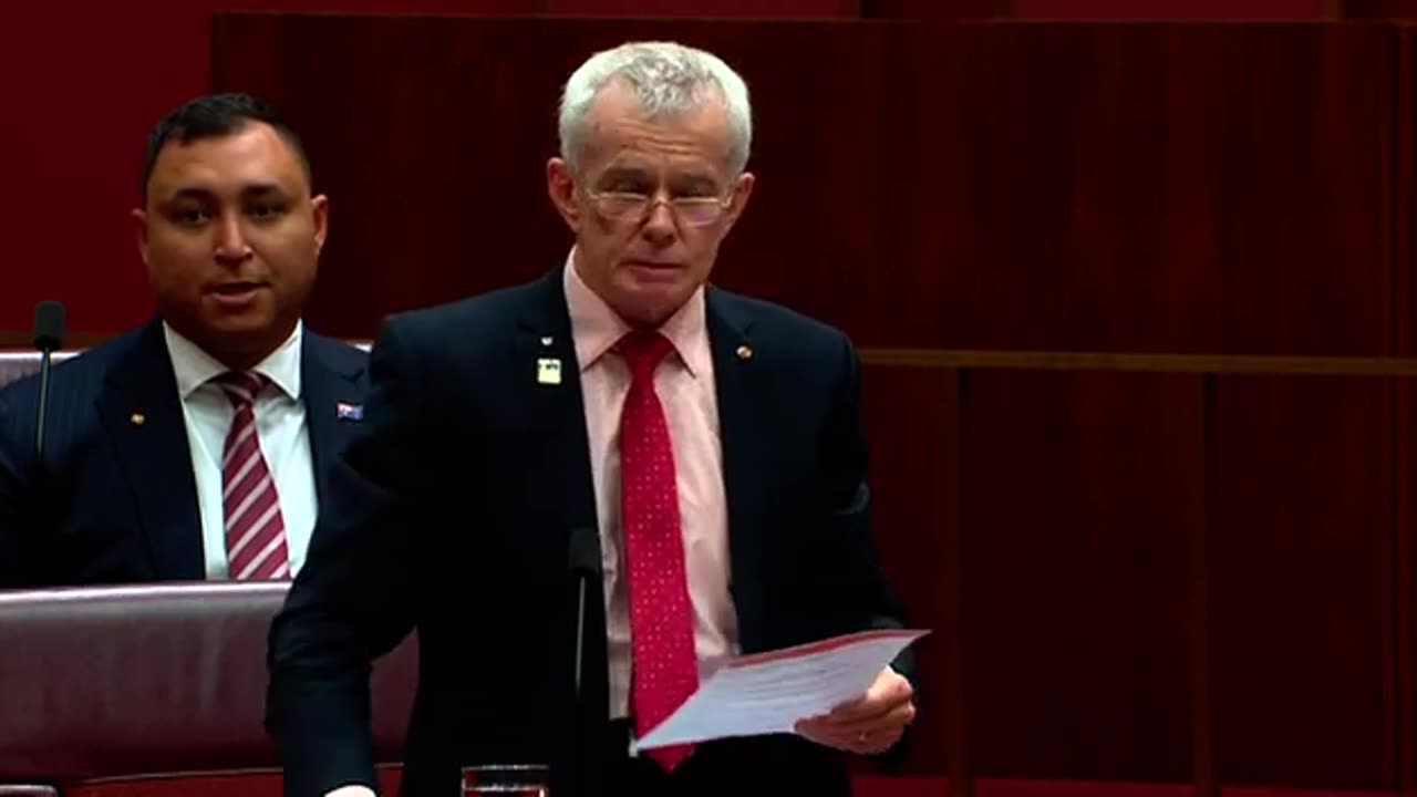 🎯 Australian Senator Malcolm Roberts Calls Out the WHO's Disturbing Abuse of Powers Including WHO Director Tedros Adhanom Ghebreyesus