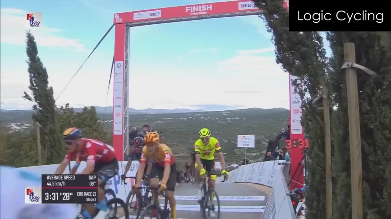 JONAS VINGEGAARD is TOO STRONG CRO Race Stage 3 Final 5km