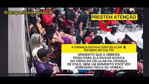 Mulher diz que foi expulsa de culto; Igreja mostra vídeo se defendendo