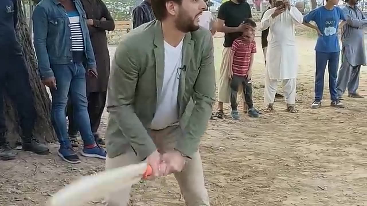 Shahid Afridi Long Six 6