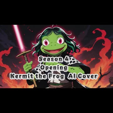 [Kermit the Frog sings/AI Cover] Kimetsu no Yaiba:Demon Slayer Season 4 Opening Mugen