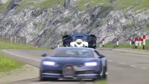 Batmobile vs Hypercars at Highlands