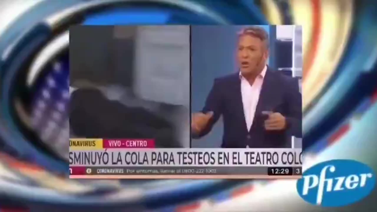 Se desplomaron de repente en TV Television