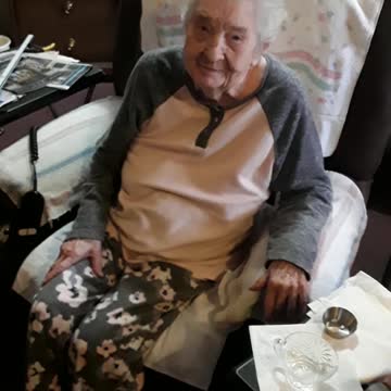 Mary Lou was SO HAPPY! Praise God. She is a faithful Christian too.