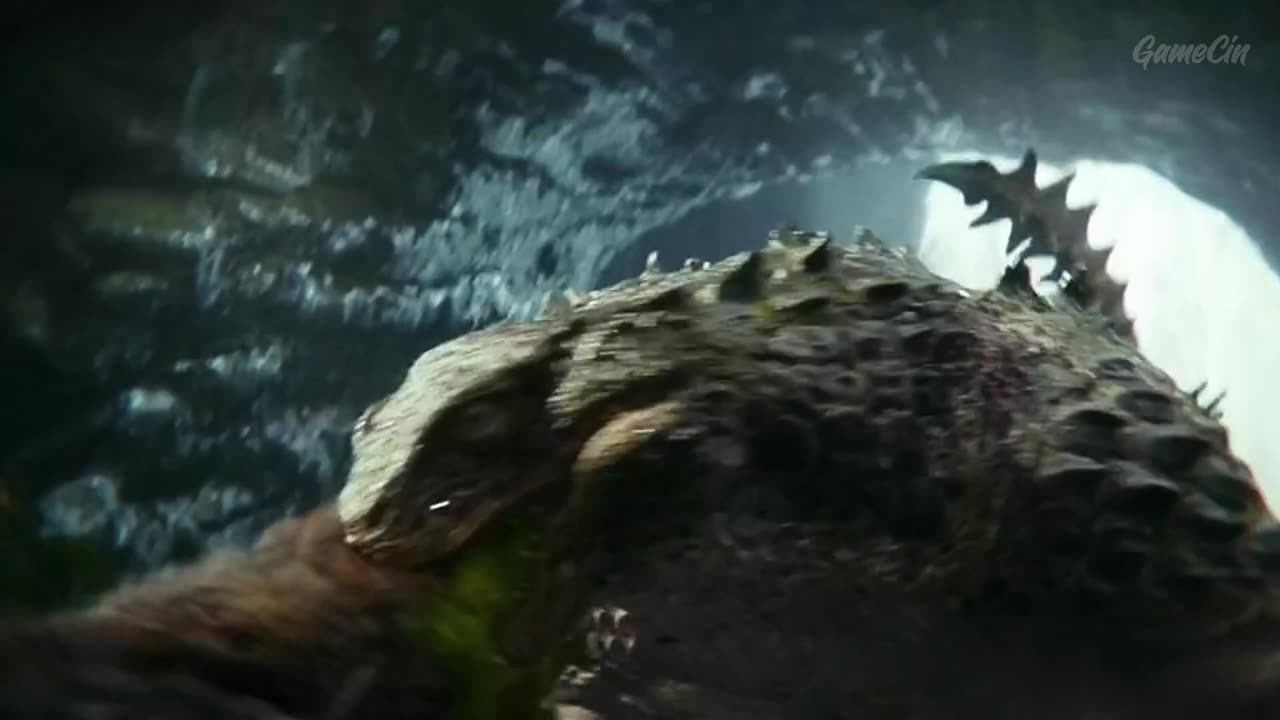 King Kong chased by a Pack Scene 4K Full Scene (2024) Godzilla x Kong Movie