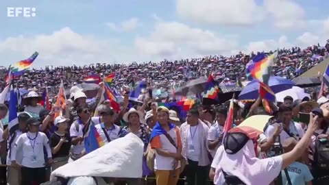 Los seguidores de Evo Morales lo proclaman "candidato único" para los comicios de 2025