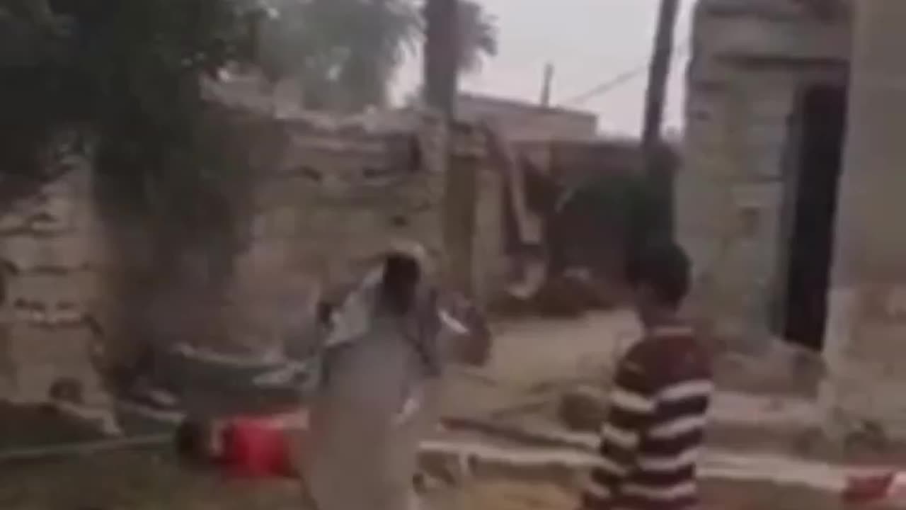 Man fall while kicking football funny video