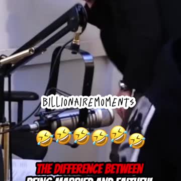 The difference between married and faithful.