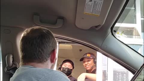 Tipping at the Dunkin Donuts Drive-Through
