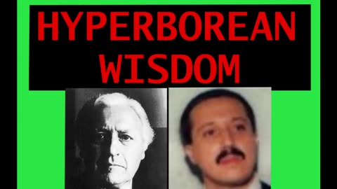 The Hyperborean Wisdom of Miguel Serranno and Nimrod De Rosario