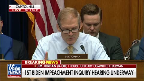 Biden impeachment inquiry hearing starts