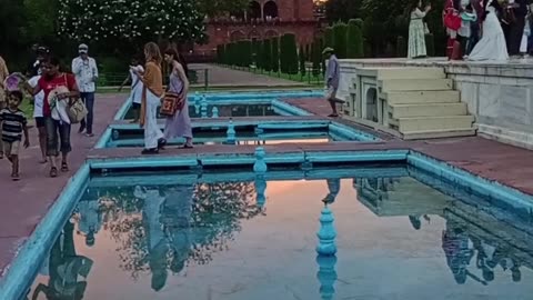 Taj Mahal evening time