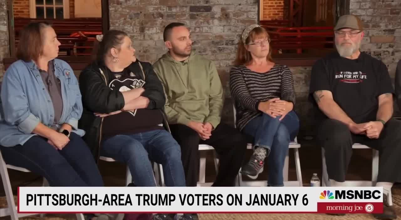 Focus group drops truth bombs about January 6th on MSNBC 🔥