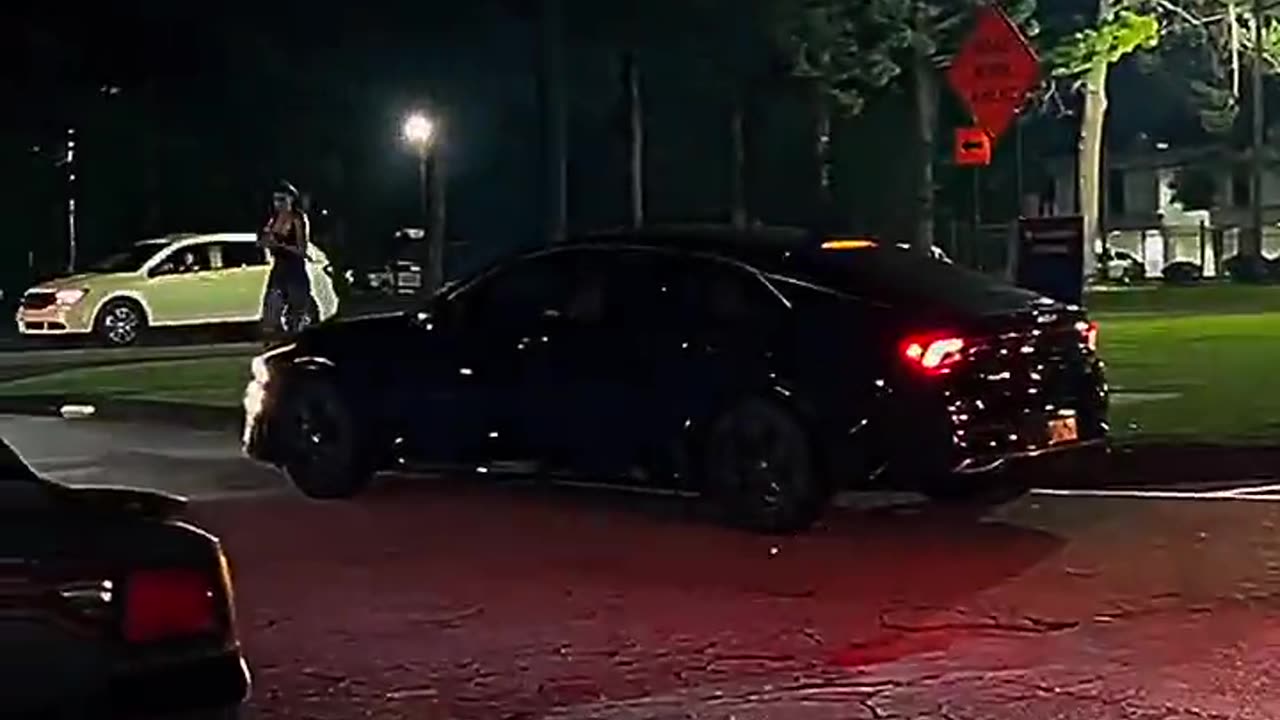 Girl gets her scat pack stolen at car meet