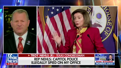 Rep. Nehls on the Ingraham Angle discussing Nancy Pelosi's Gestapo