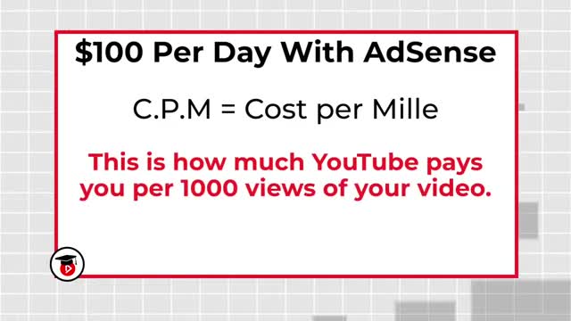 How To Make Money on YouTube $100 Per Day With AdSense