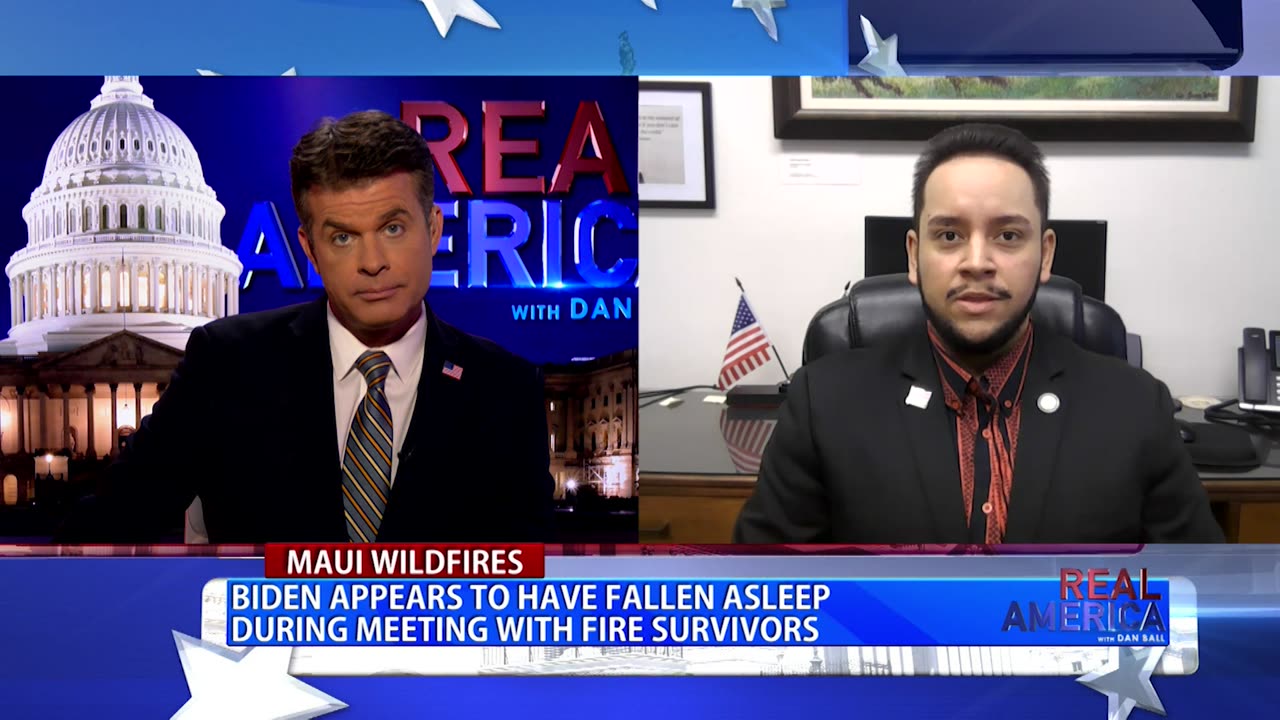 REAL AMERICA -- Dan Ball W/ Diamond Garcia, The 1 Year Anniversary of the Maui Wildfires, 8/12/24