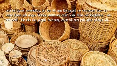 Lasst nichts von Meinem Brot übrig... Die Speisung der Viertausend ❤️ Jesus erläutert Markus 81-9