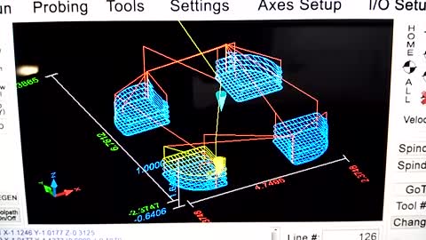 UCCNC Toolpath view