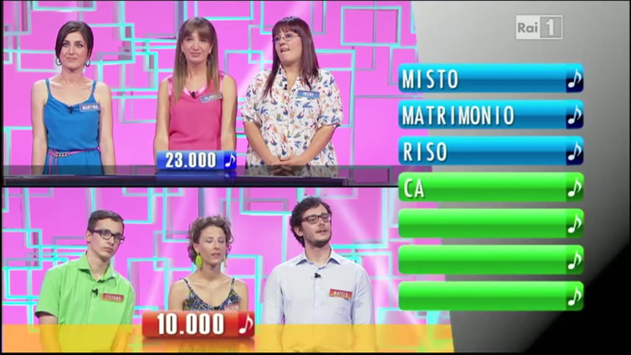 RAIUNO - Reazione A Catena-La Catena Musicale (12/08/2013)