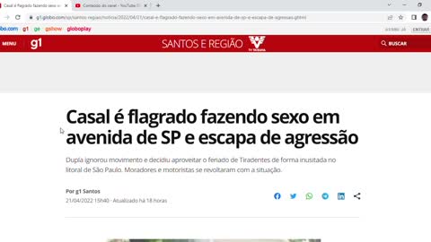 Casal é flagrado fazendo sexo em avenida de SP e escapa de agressão.mp4